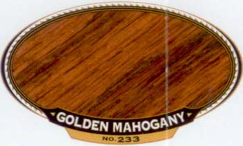 VARATHANE 12851 211795 GOLDEN MAHOGANY 233 OIL STAIN SIZE:1/2 PINT PACK:4 PCS.