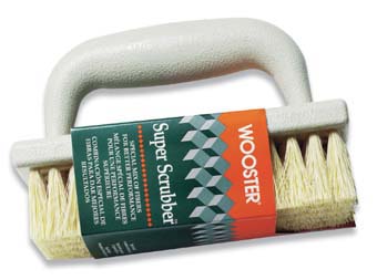 WOOSTER 1828 SUPER SCRUBBER BRUSH PACK:4 PCS.