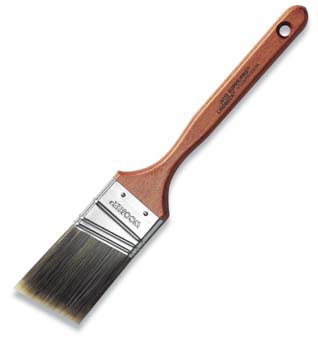 WOOSTER J4112 SUPER/PRO LINDBECK ANGULAR SASH PAINT BRUSH SIZE:2.5" PACK:6 PCS.