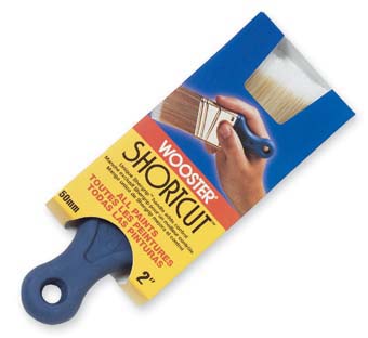 WOOSTER Q3211 NYLON POLY ANGLE SASH SHORTCUT BRUSH SIZE:2" PACK:12 PCS.