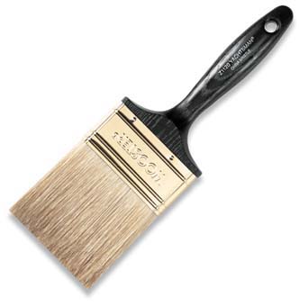 WOOSTER Z1120 YACHTSMAN W CHINA BRISTLE FLAT PAINT BRUSH SIZE:4" PACK:6 PCS.